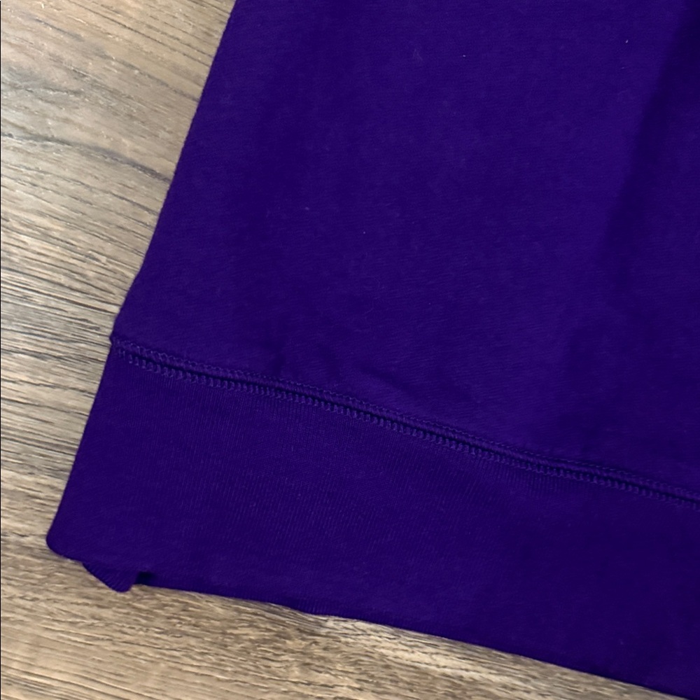 Polo Ralph Lauren Knit Deep Purple Wrap Dress with Buckle Medium - Picture 8 of 8